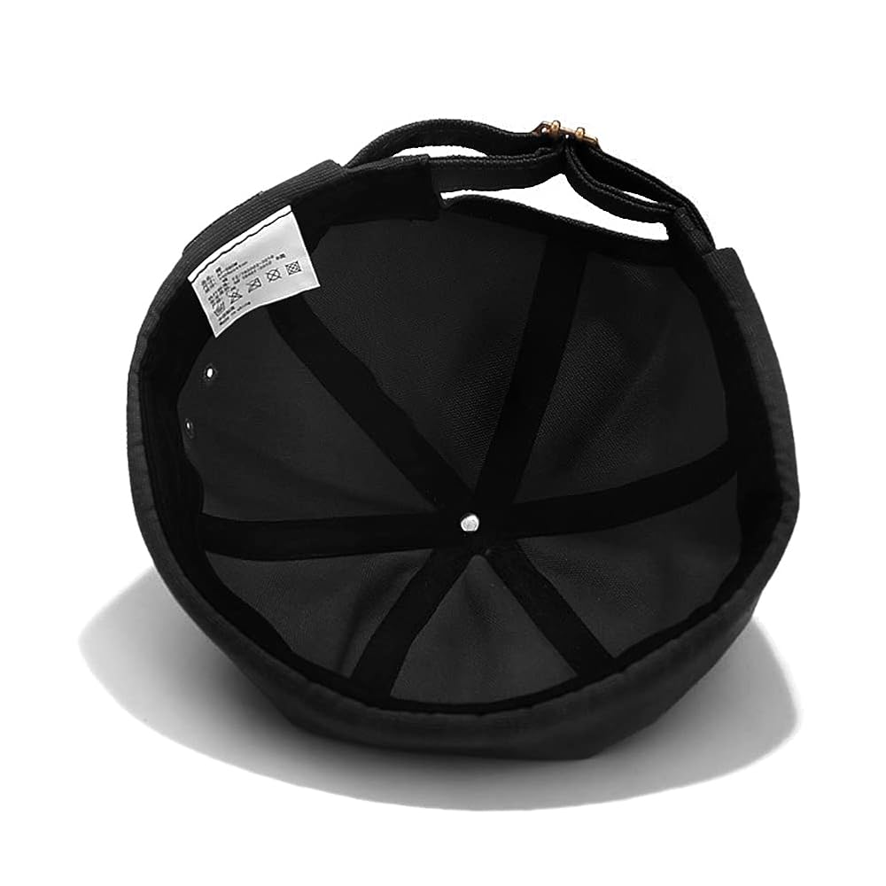 Amazon.com: XYIYI Black Mens Docker Cap Brimless Hats